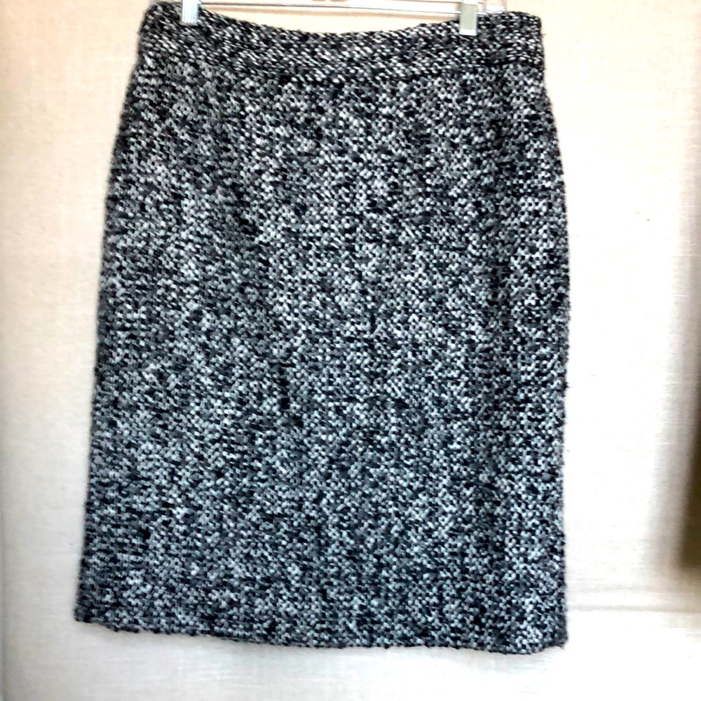 J Crew boucle wool skirt